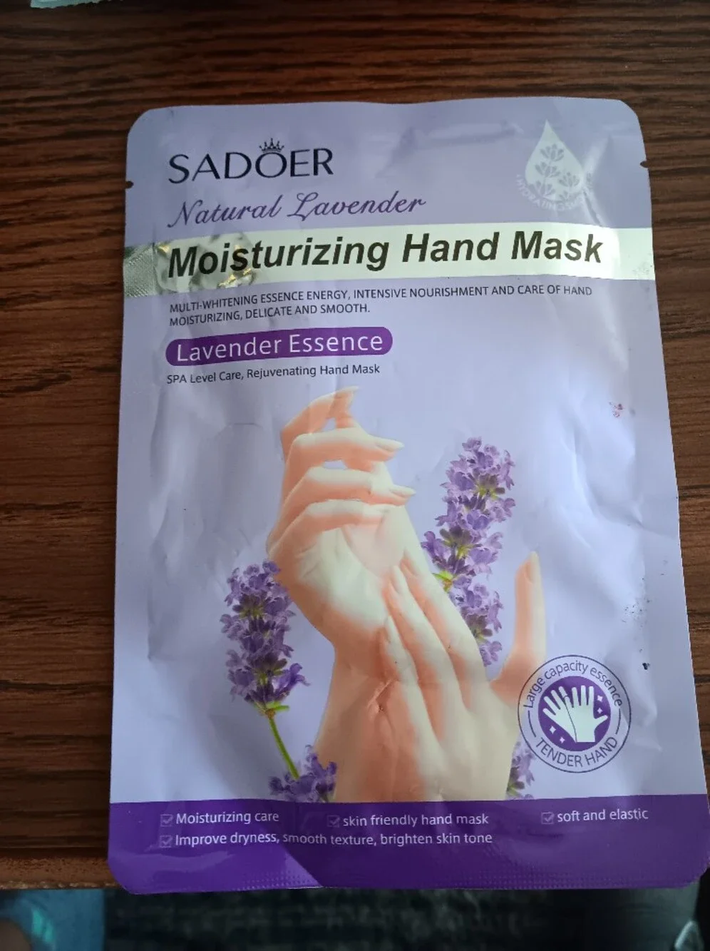 Lavender Essence Moisturizing Hand Mask - Lavender